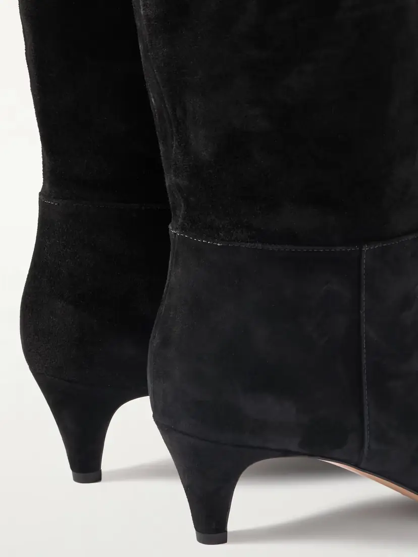 Gianvito Rossi Elise 45 Suede Knee Boots | Thumbnail 4 Gianvito Rossi Elise 45 Suede Knee Boots | Thumbnail 4