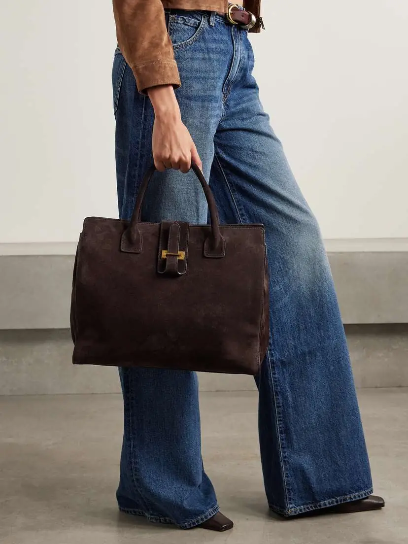 Nili Lotan Lou Suede Tote | Thumbnail 6 Nili Lotan Lou Suede Tote | Thumbnail 6