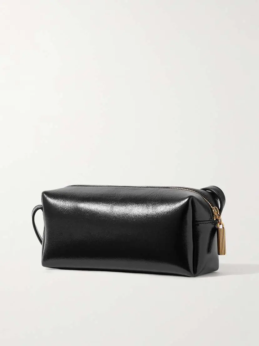 Khaite Kye Glossed-leather Shoulder Bag | Thumbnail 3 Khaite Kye Glossed-leather Shoulder Bag | Thumbnail 3