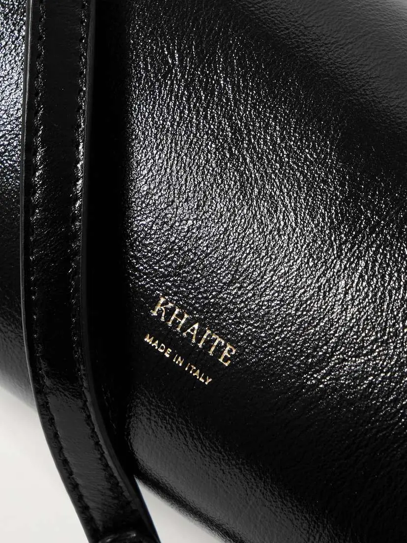 Khaite Kye Glossed-leather Shoulder Bag | Thumbnail 4 Khaite Kye Glossed-leather Shoulder Bag | Thumbnail 4