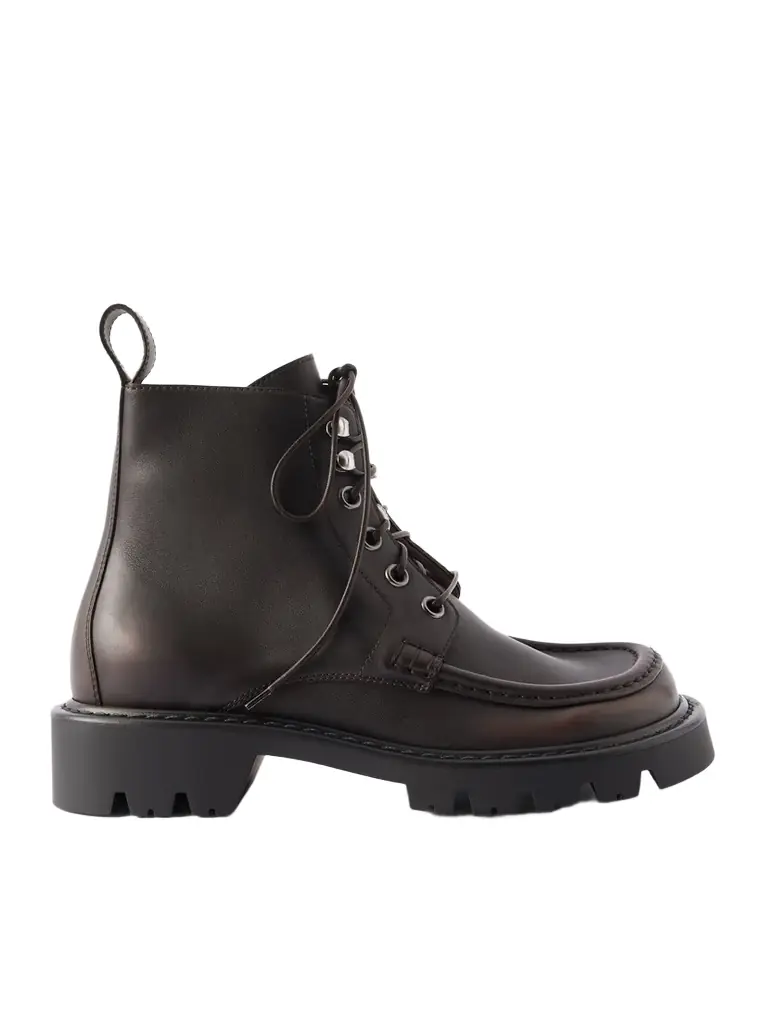 Loewe Sierra Donut Leather Ankle Boots | Image 1 Loewe Sierra Donut Leather Ankle Boots | Image 1