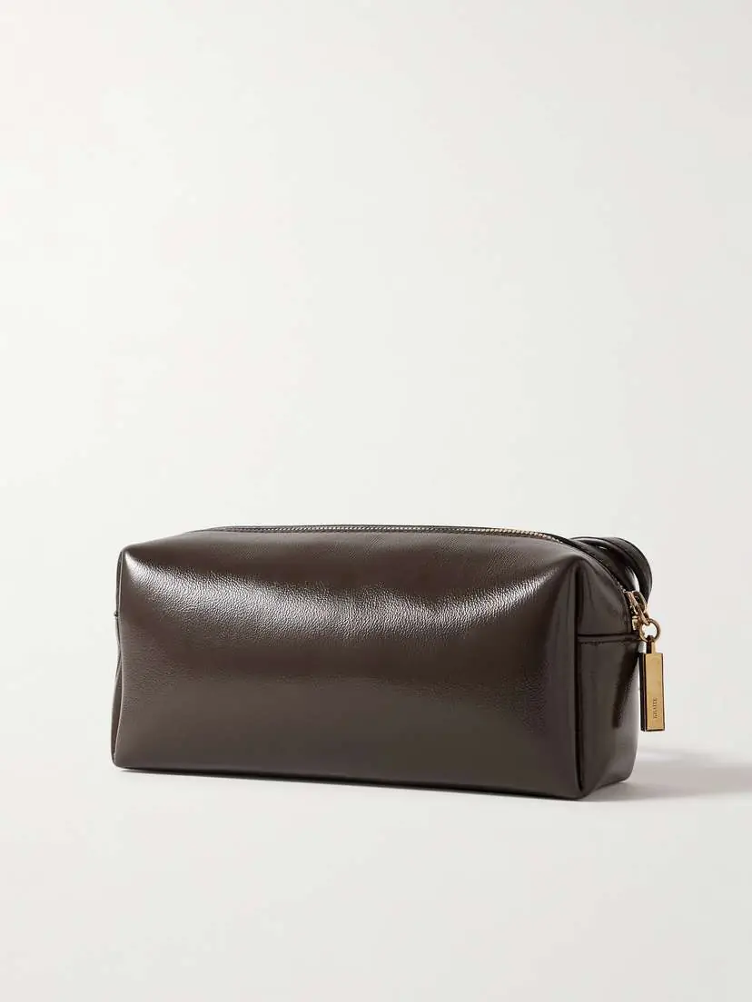 Khaite Kye Glossed-leather Shoulder Bag | Thumbnail 3 Khaite Kye Glossed-leather Shoulder Bag | Thumbnail 3