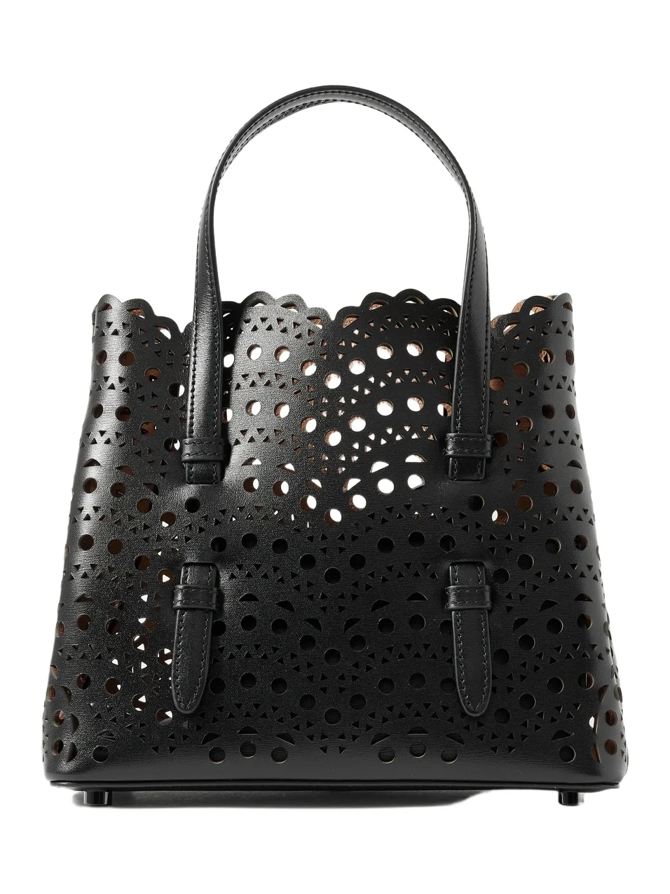 ALAÏA Mina 20 Laser-cut Leather Tote