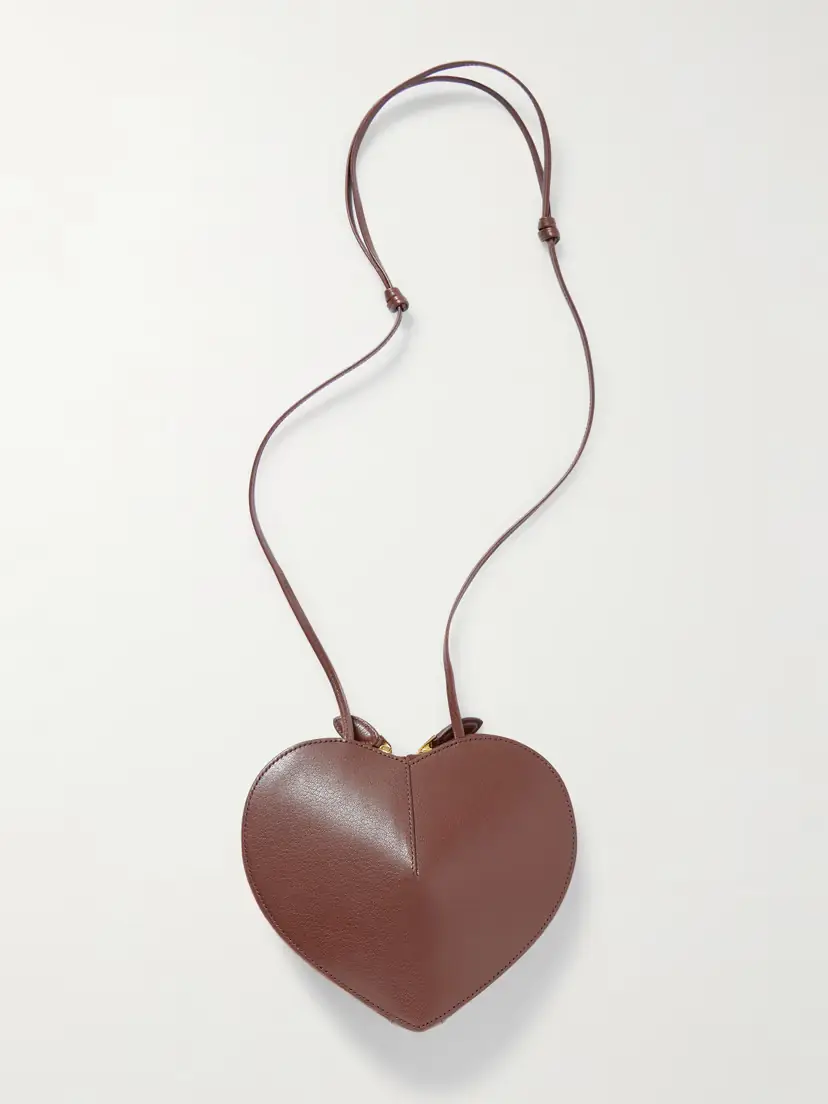 Alaïa Le Coeur Suede And Leather Shoulder Bag | Thumbnail 3 Alaïa Le Coeur Suede And Leather Shoulder Bag | Thumbnail 3