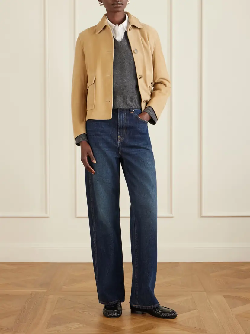 Nour Hammour Louise Suede Jacket | Thumbnail 2 Nour Hammour Louise Suede Jacket | Thumbnail 2