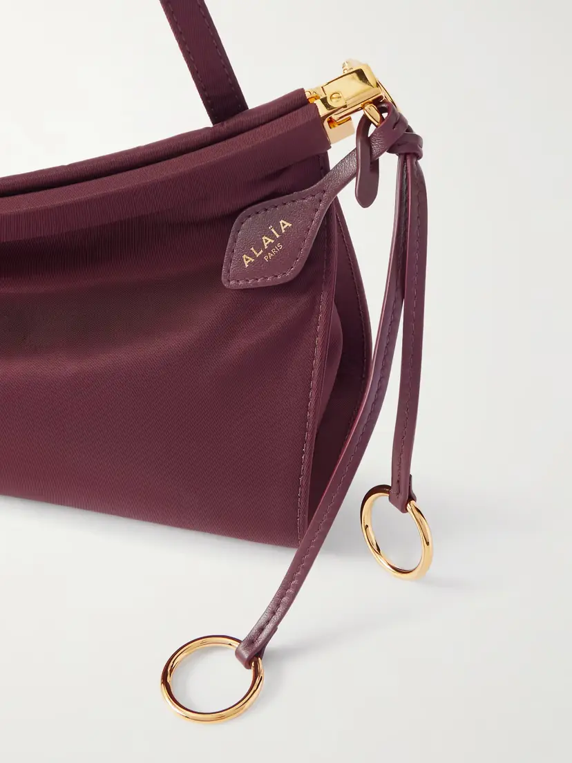 ALAÏA Le Click E/w Medium Satin-twill Shoulder Bag | Thumbnail 4 ALAÏA Le Click E/w Medium Satin-twill Shoulder Bag | Thumbnail 4