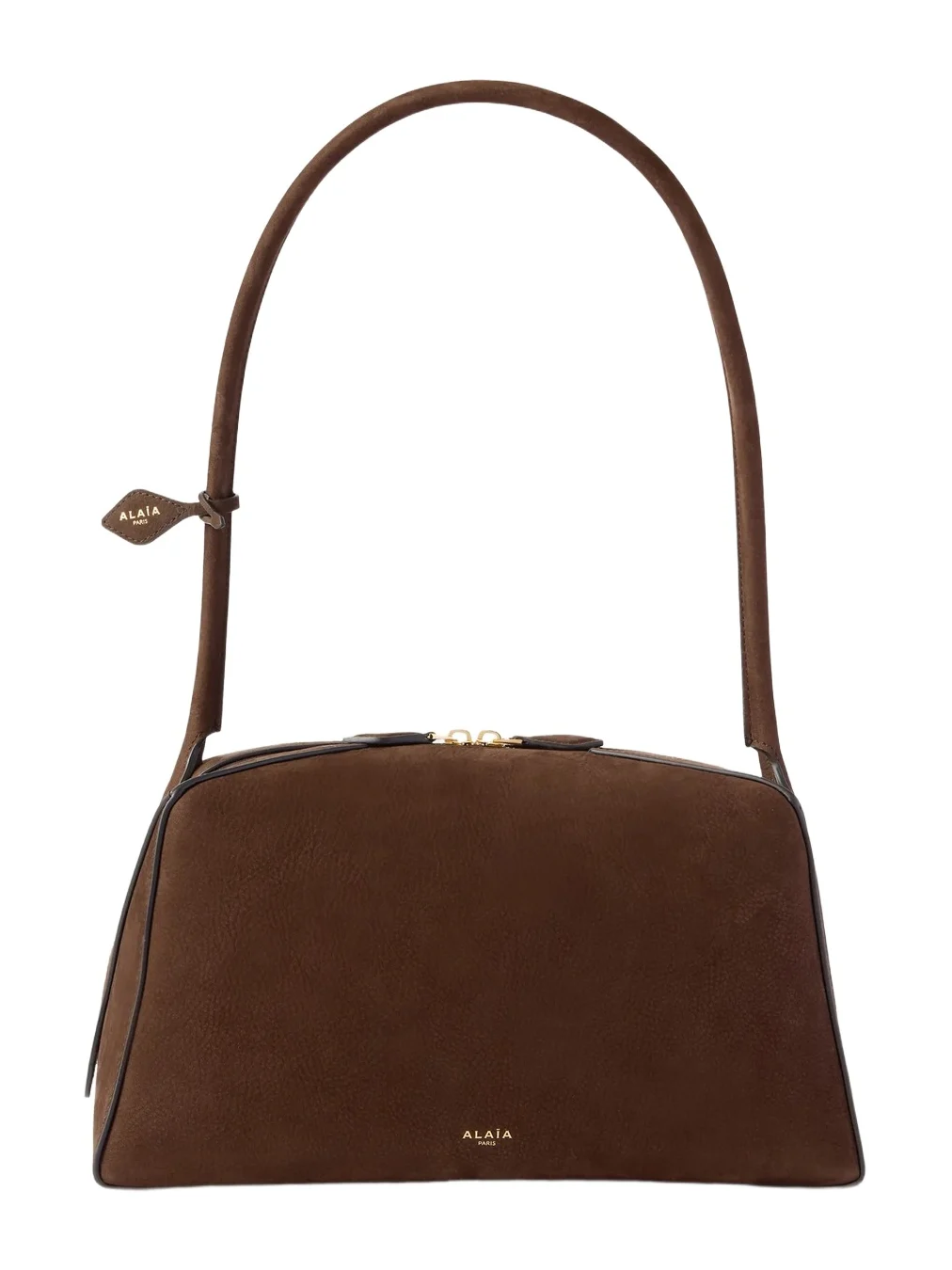 Le Bulldog Medium Nubuck Shoulder Bag