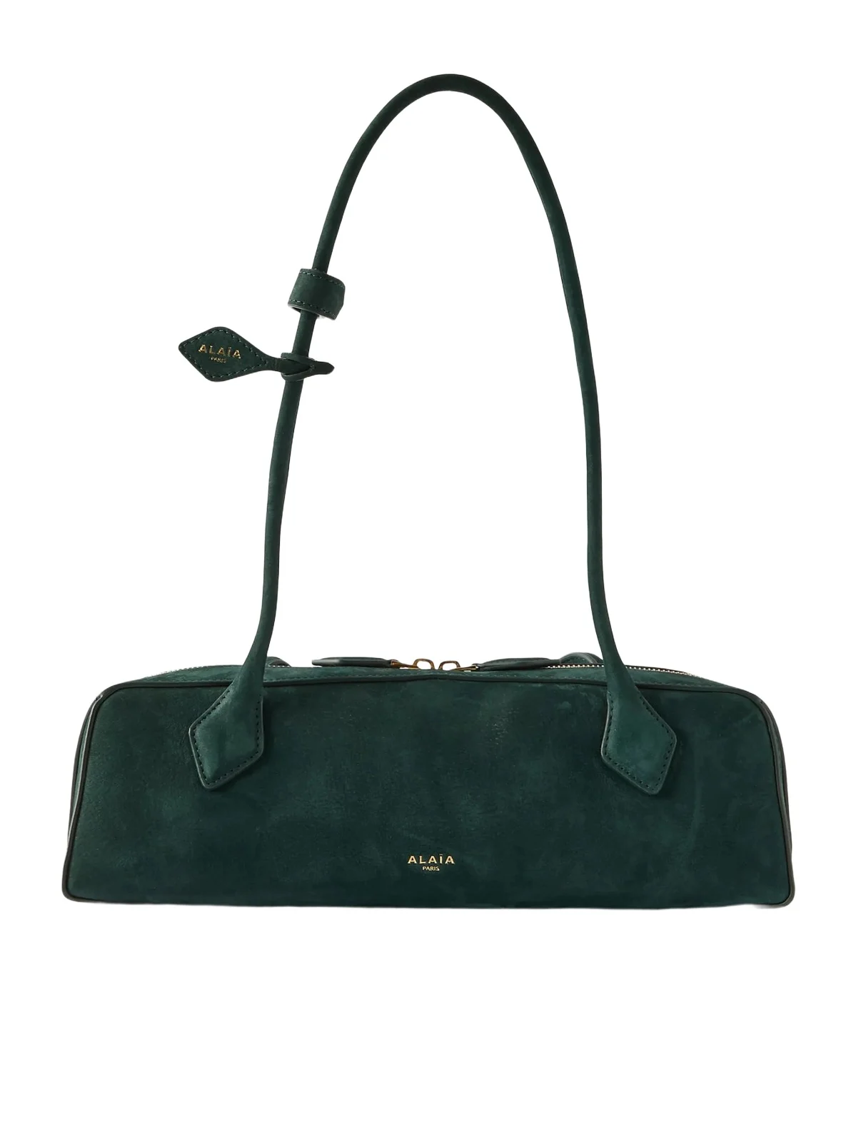 Le Teckel Medium Nubuck Shoulder Bag Le Teckel Medium Nubuck Shoulder Bag