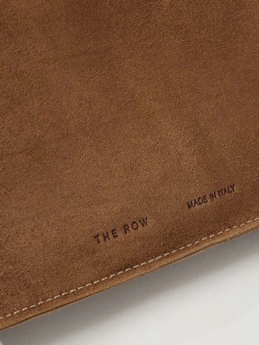 The Row Bindle Small Suede Shoulder Bag | Thumbnail 4 The Row Bindle Small Suede Shoulder Bag | Thumbnail 4