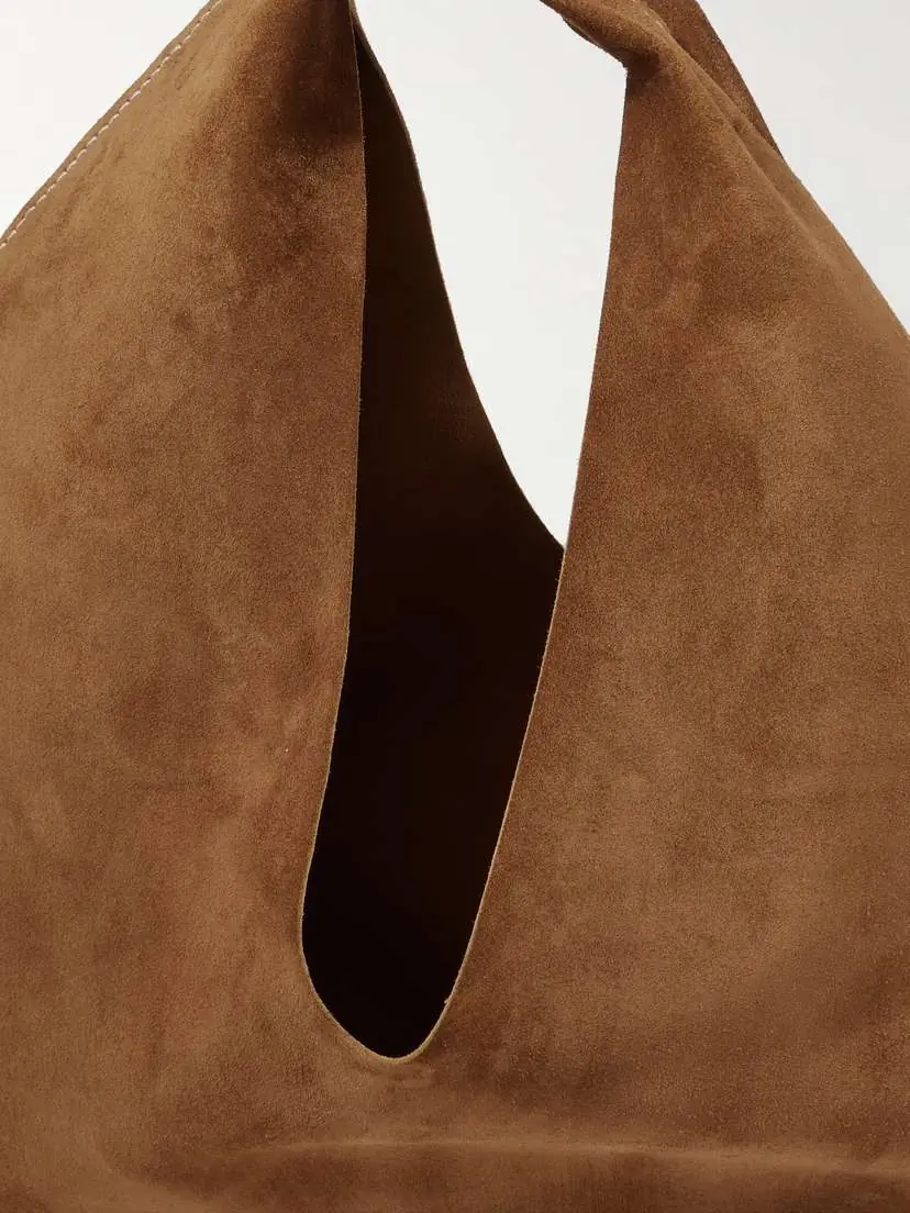 The Row Bindle Small Suede Shoulder Bag | Thumbnail 5 The Row Bindle Small Suede Shoulder Bag | Thumbnail 5