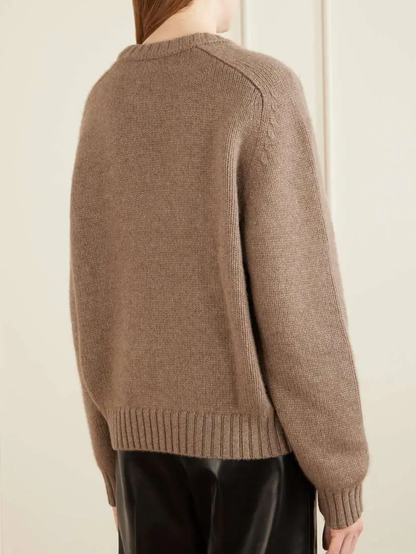 Khaite Mae Cashmere Sweater | Thumbnail 3 Khaite Mae Cashmere Sweater | Thumbnail 3
