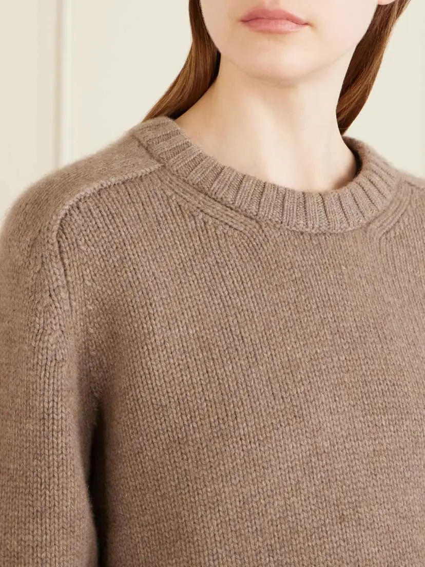 Khaite Mae Cashmere Sweater | Thumbnail 4 Khaite Mae Cashmere Sweater | Thumbnail 4