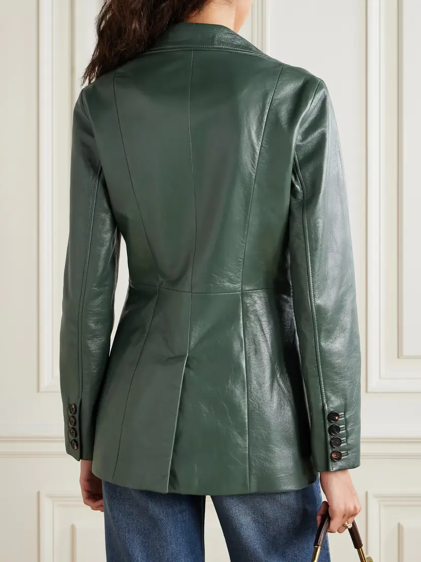 Chloé Paneled Leather Jacket | Thumbnail 4 Chloé Paneled Leather Jacket | Thumbnail 4