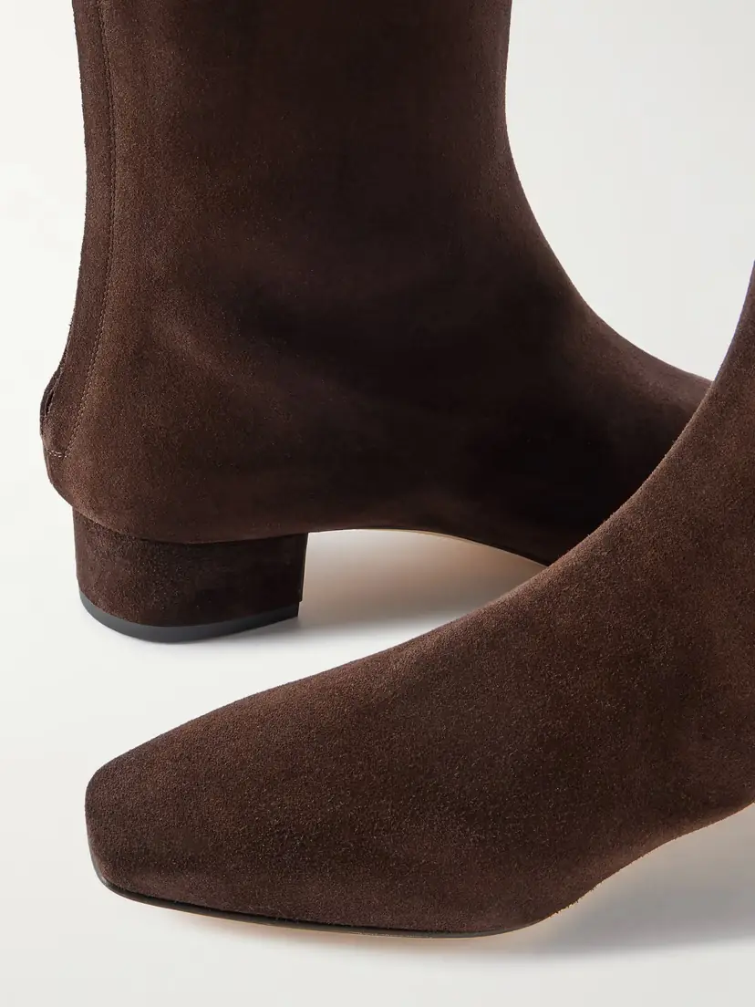 Manolo Blahnik Gore 30 Suede Over-the-knee Boots | Thumbnail 4 Manolo Blahnik Gore 30 Suede Over-the-knee Boots | Thumbnail 4