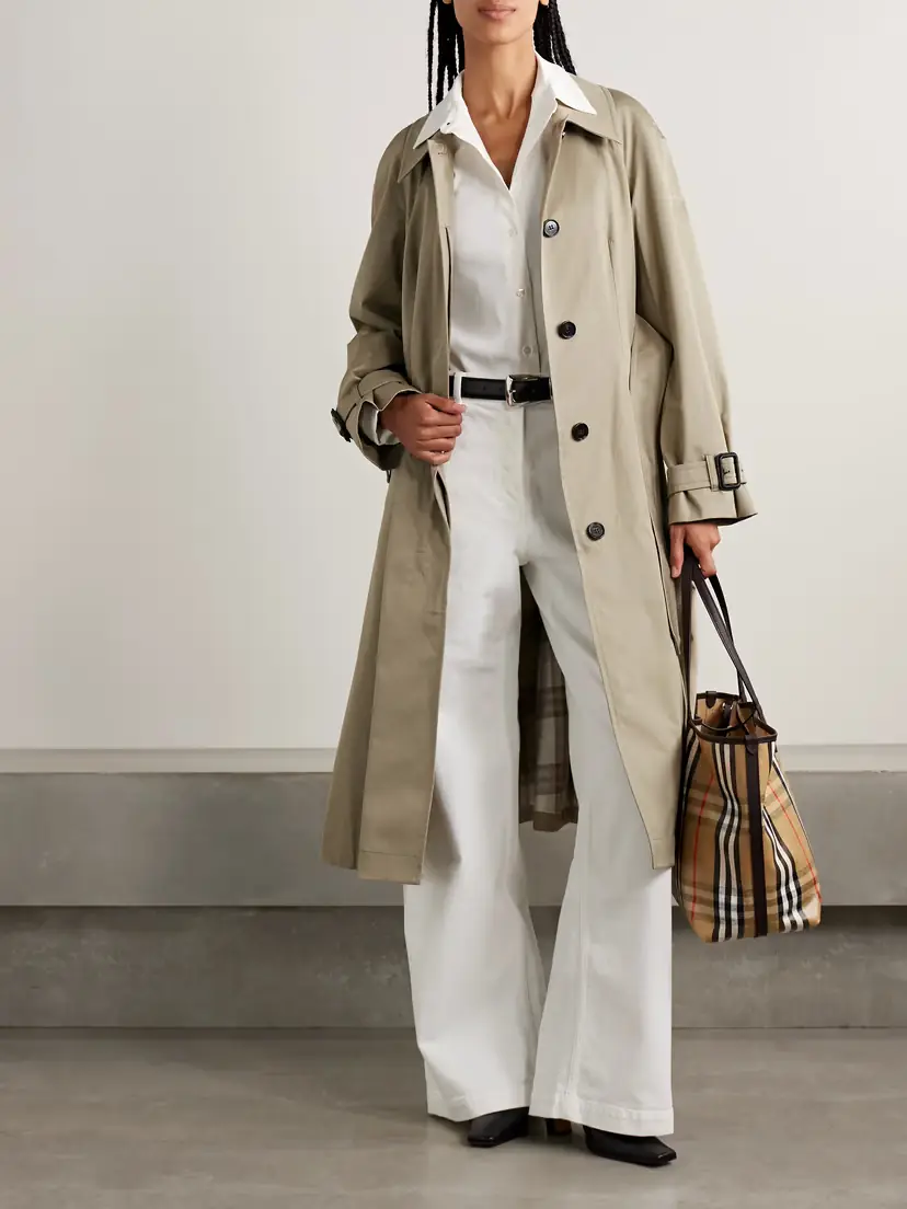 Burberry Ellingham Belted Cotton-gabardine Trench Coat | Thumbnail 2 Burberry Ellingham Belted Cotton-gabardine Trench Coat | Thumbnail 2