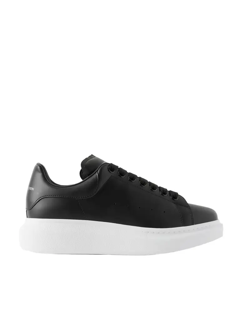 McQueen Exaggerated-sole Leather Sneakers | Image 1 McQueen Exaggerated-sole Leather Sneakers | Image 1