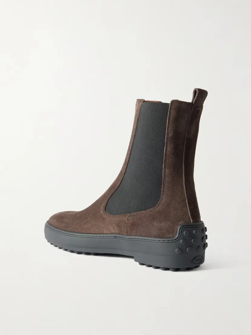 Tod's Winter Gommini Suede Chelsea Boots | Thumbnail 3 Tod's Winter Gommini Suede Chelsea Boots | Thumbnail 3