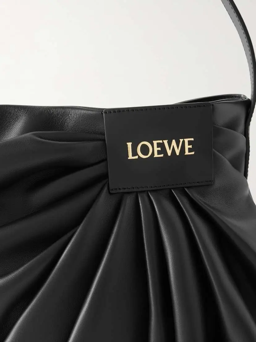 Loewe Featherlight Gathered Leather Tote | Thumbnail 4