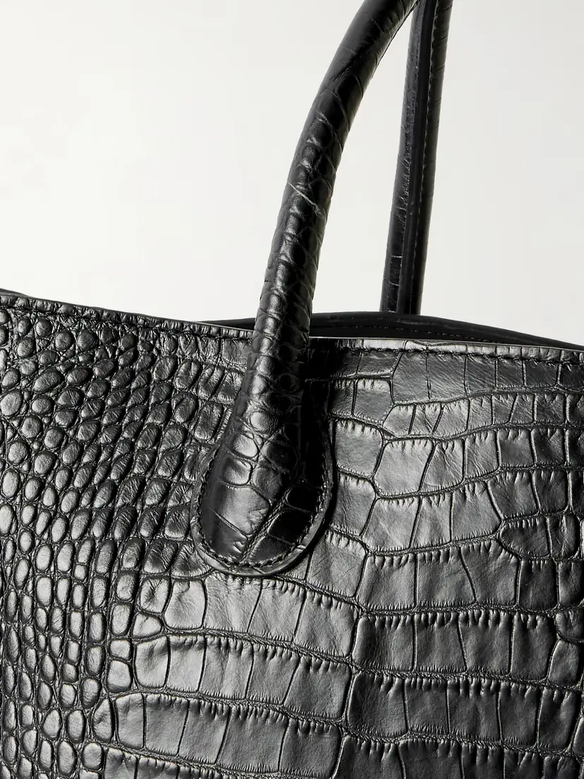 LIÉ STUDIO The Eva Weekend Croc-effect Leather Tote | Thumbnail 4 LIÉ STUDIO The Eva Weekend Croc-effect Leather Tote | Thumbnail 4