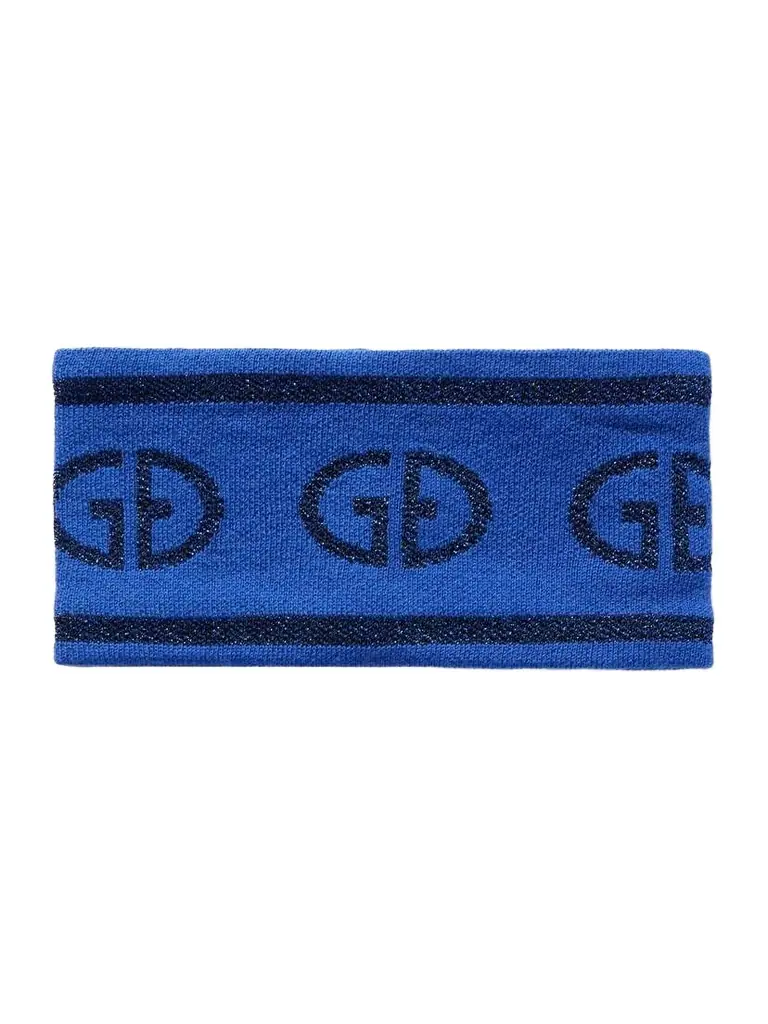 Goldbergh Lia Metallic Fleece-lined Wool-jacquard Headband | Image 1 Goldbergh Lia Metallic Fleece-lined Wool-jacquard Headband | Image 1