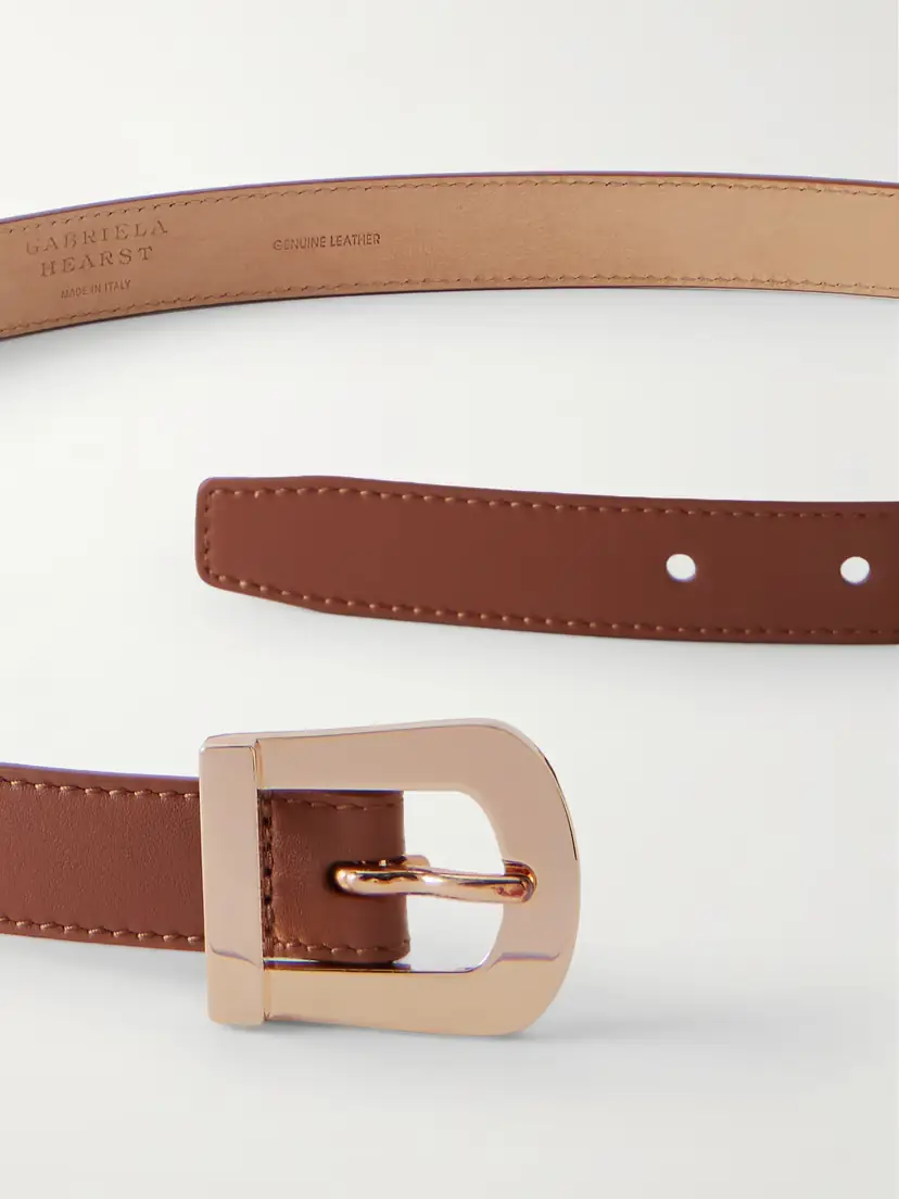 Gabriela Hearst Marija Leather Belt | Thumbnail 3 Gabriela Hearst Marija Leather Belt | Thumbnail 3