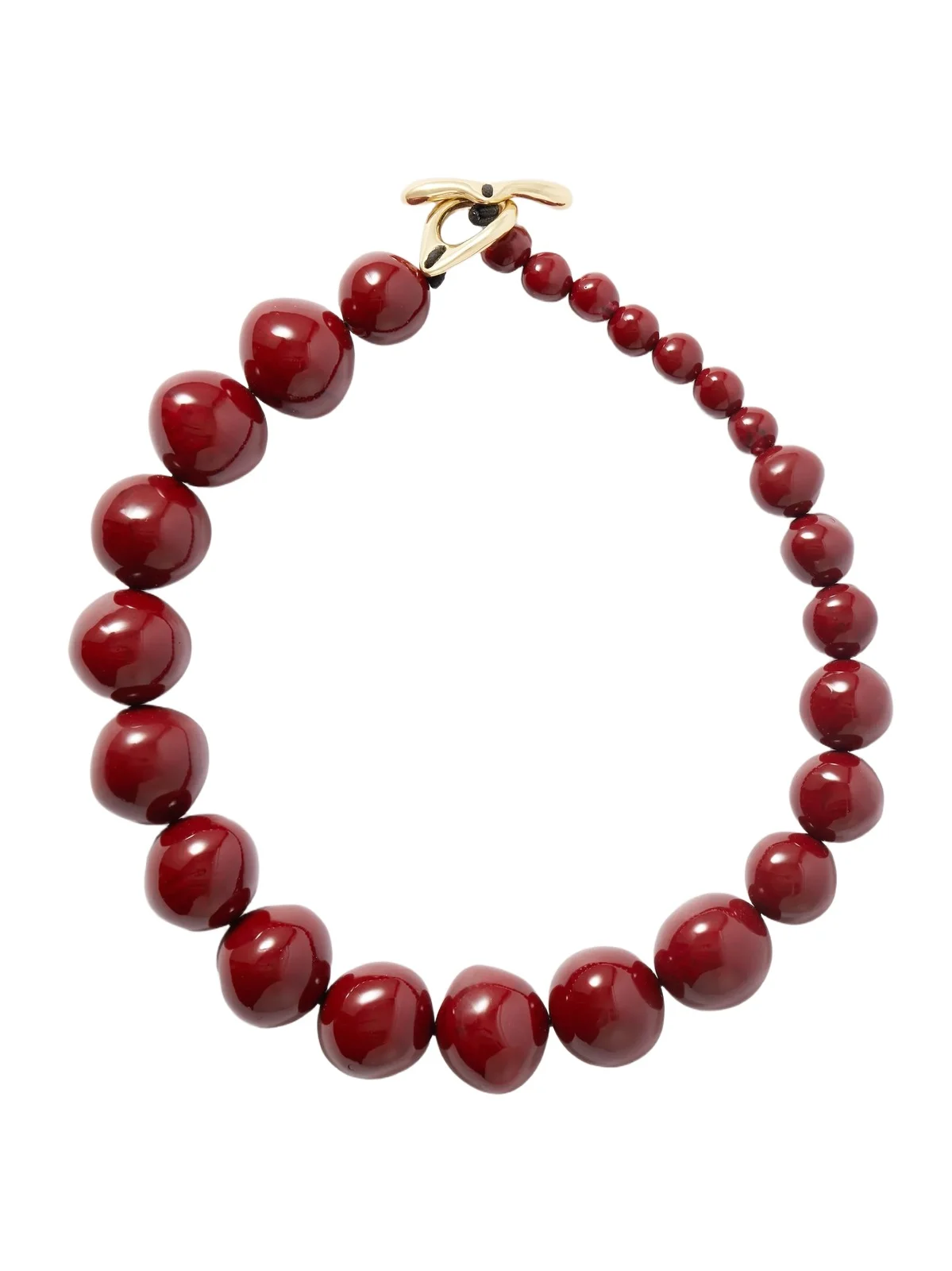 Boulder Beads Resin Necklace