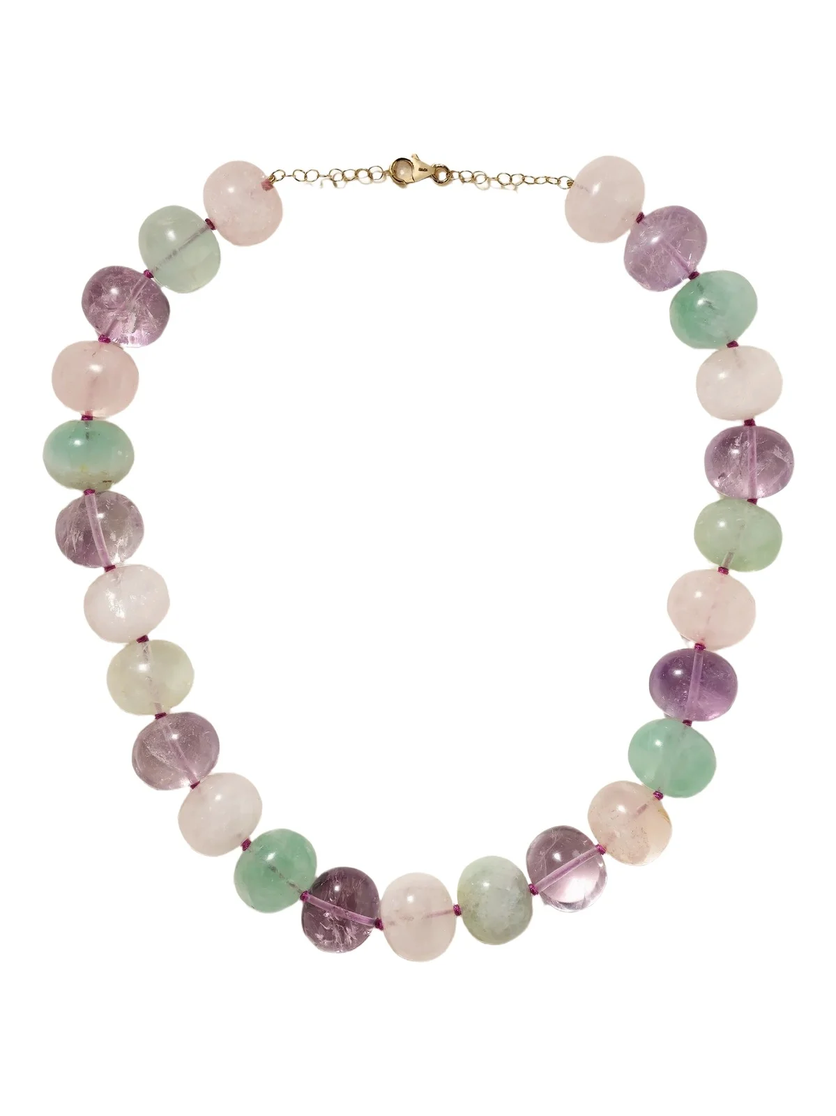 Xl Gold Quartz Necklace Xl Gold Quartz Necklace