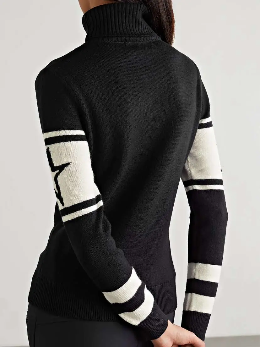 Perfect Moment Schild Intarsia Merino Wool Turtleneck Sweater | Thumbnail 4 Perfect Moment Schild Intarsia Merino Wool Turtleneck Sweater | Thumbnail 4