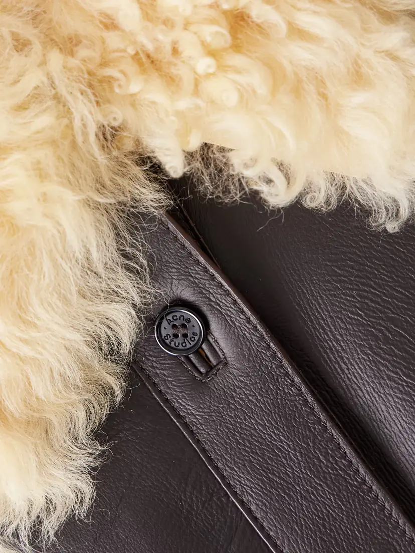 Acne Studios Shearling Leather Jacket | Thumbnail 4 Acne Studios Shearling Leather Jacket | Thumbnail 4