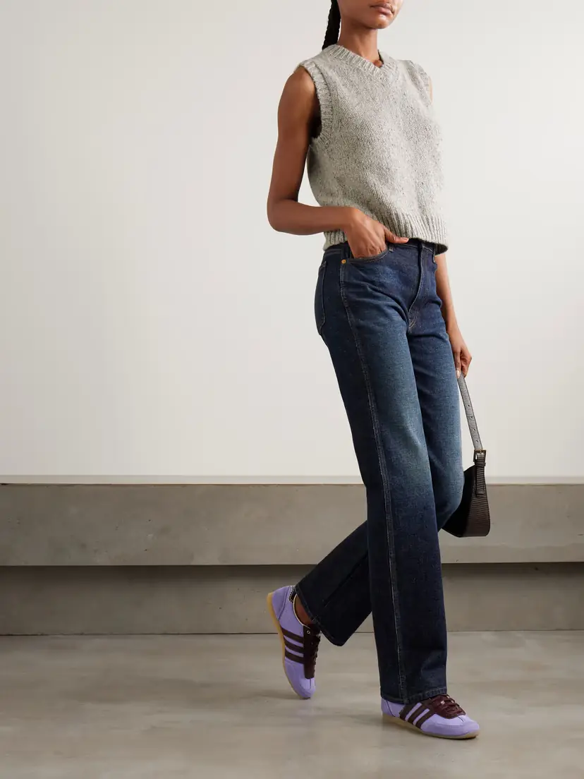 Suzie Kondi Nico Cropped Cashmere Sweater Vest | Thumbnail 2