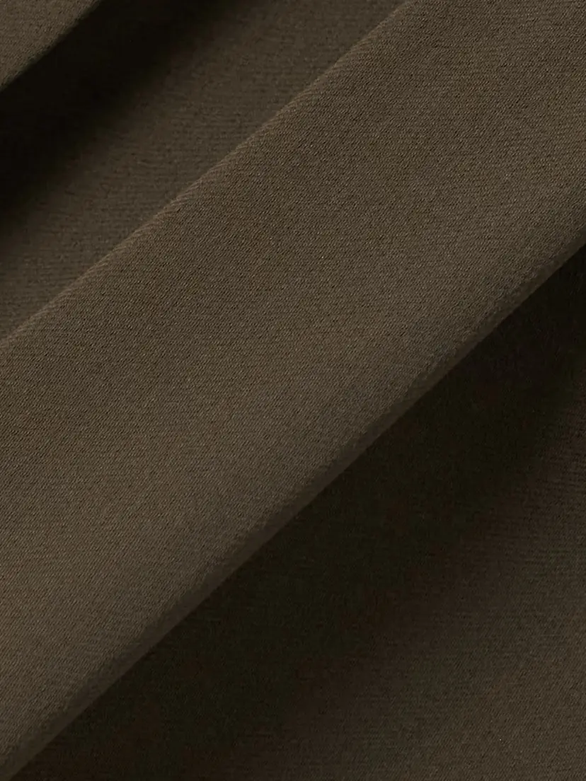 Tom Ford Cutout Draped Pleated Silk-georgette Blouse | Thumbnail 6 Tom Ford Cutout Draped Pleated Silk-georgette Blouse | Thumbnail 6