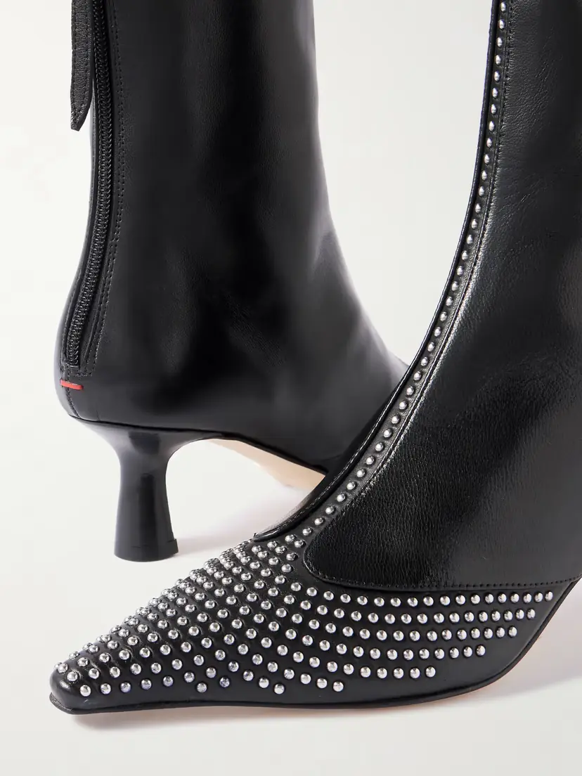 aeyde Sila Studded Leather Ankle Boots | Thumbnail 4 aeyde Sila Studded Leather Ankle Boots | Thumbnail 4