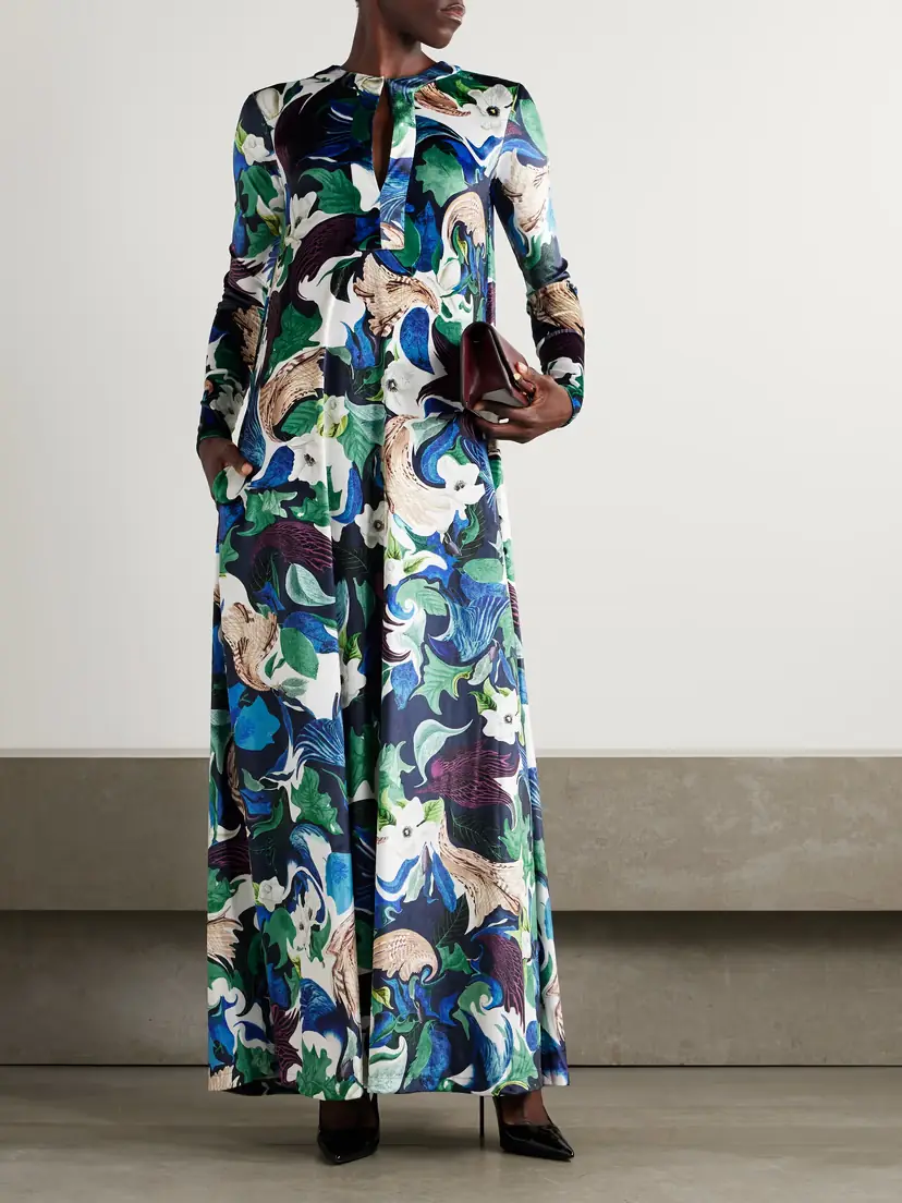 Mary Katrantzou Carrington Printed Jersey Maxi Dress | Thumbnail 2