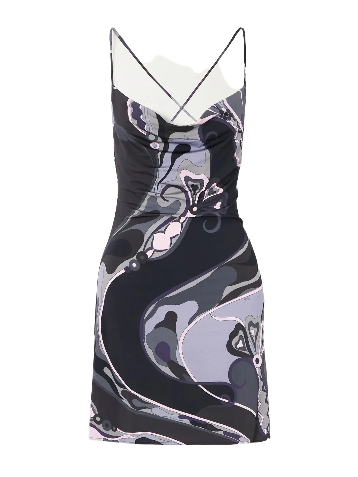 Printed Satin-jersey Mini Dress Printed Satin-jersey Mini Dress