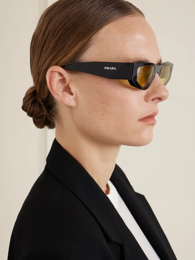 PRADA EYEWEAR Symbole D-frame Acetate Sunglasses | Thumbnail 5 PRADA EYEWEAR Symbole D-frame Acetate Sunglasses | Thumbnail 5