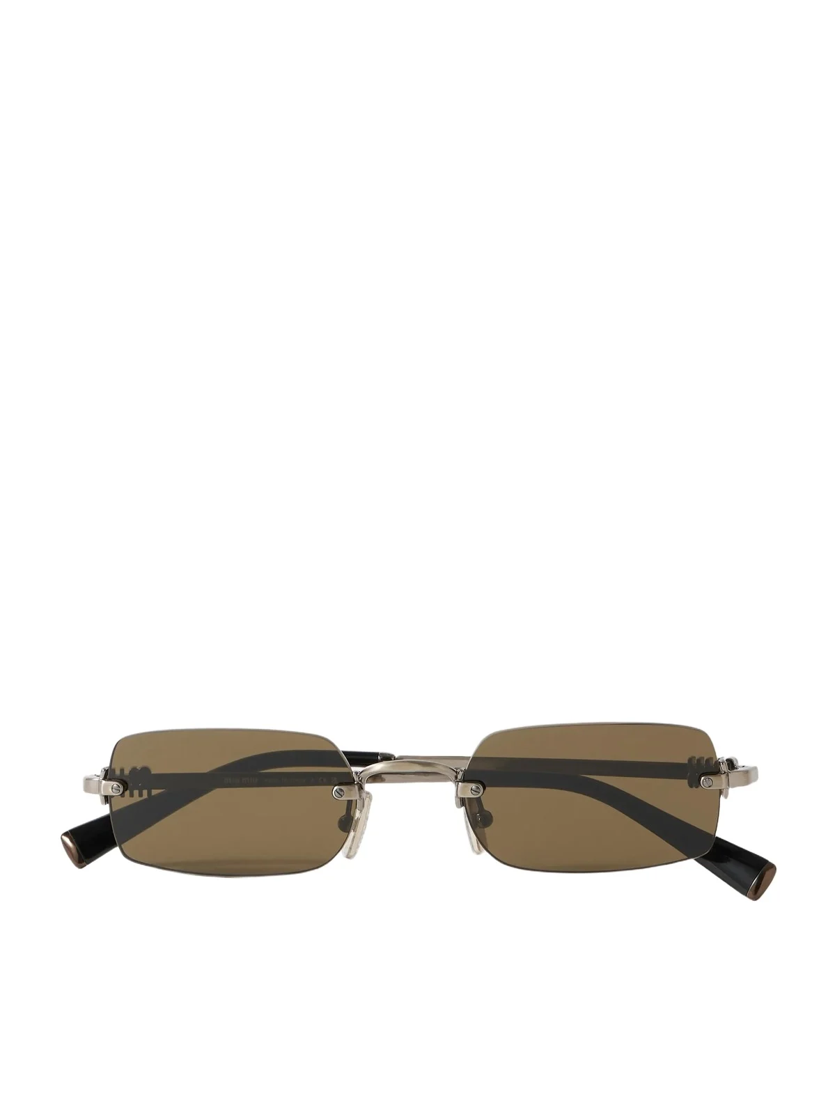 Square-frame Silver-tone Sunglasses Square-frame Silver-tone Sunglasses