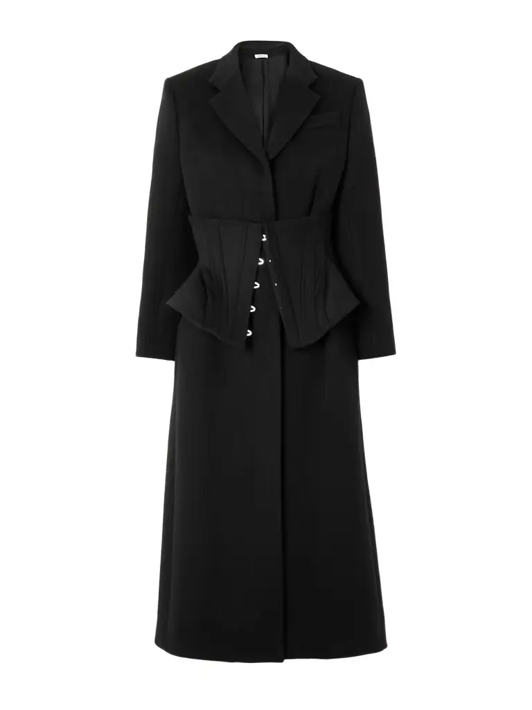 Alexander McQueen Cashmere And Wool-blend Coat | Image 1 Alexander McQueen Cashmere And Wool-blend Coat | Image 1