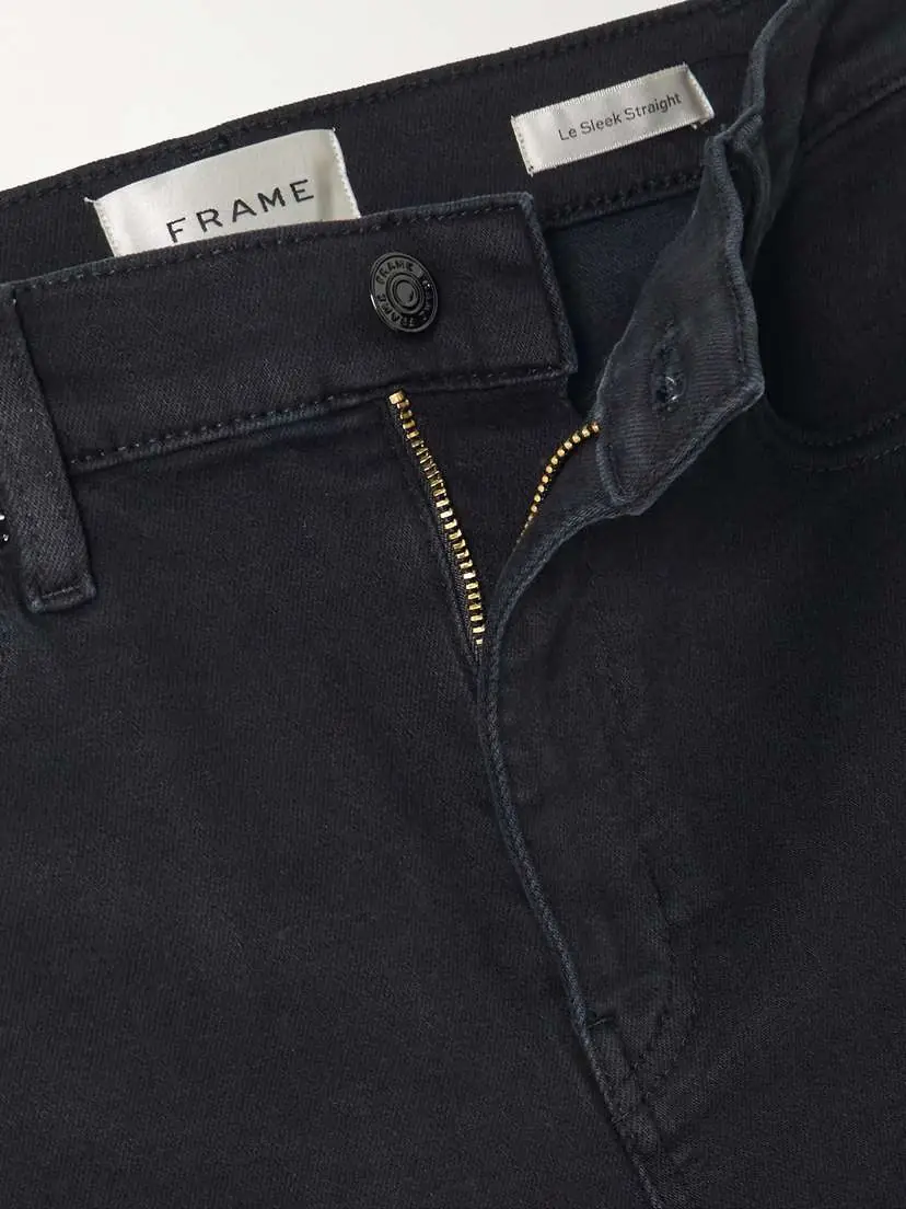 Frame Le Sleek Straight High-rise Jeans | Thumbnail 5 Frame Le Sleek Straight High-rise Jeans | Thumbnail 5