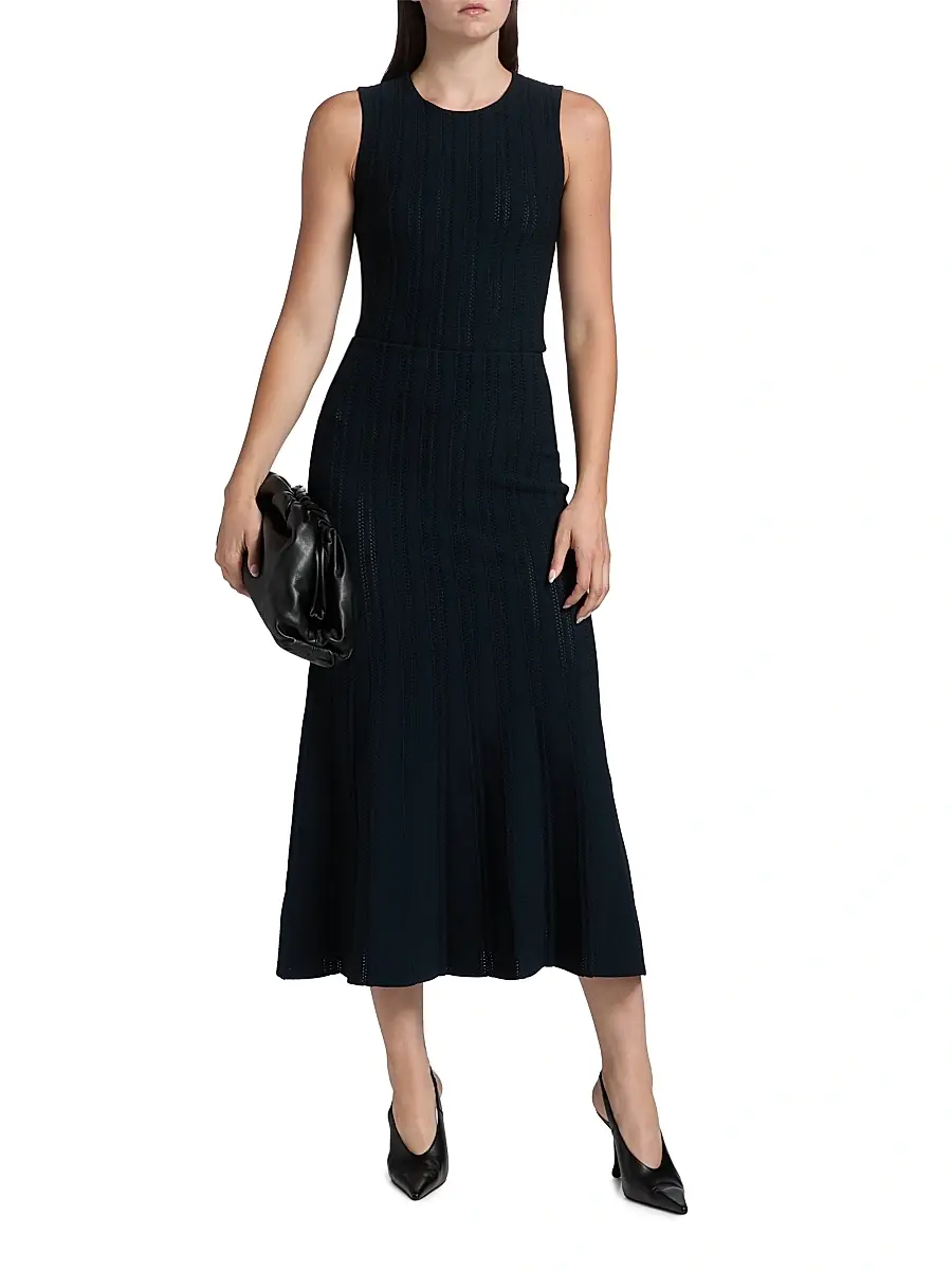 Adam Lippes Women's Brynn Jacquard Sleeveless Top | Thumbnail 2 Adam Lippes Women's Brynn Jacquard Sleeveless Top | Thumbnail 2