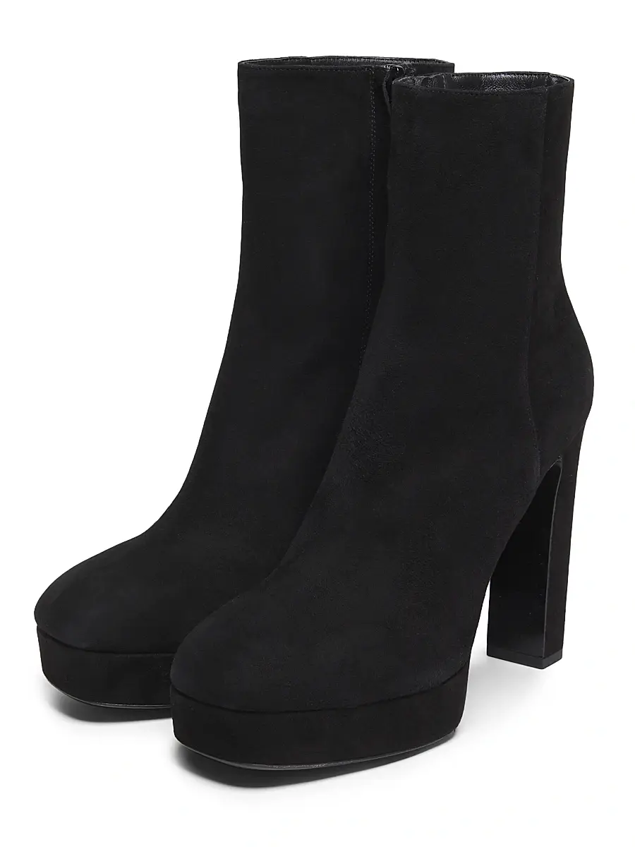 Jimmy Choo Women's Marene 120MM Suede Platform Ankle Boots - Black | Thumbnail 2 Jimmy Choo Women's Marene 120MM Suede Platform Ankle Boots - Black | Thumbnail 2