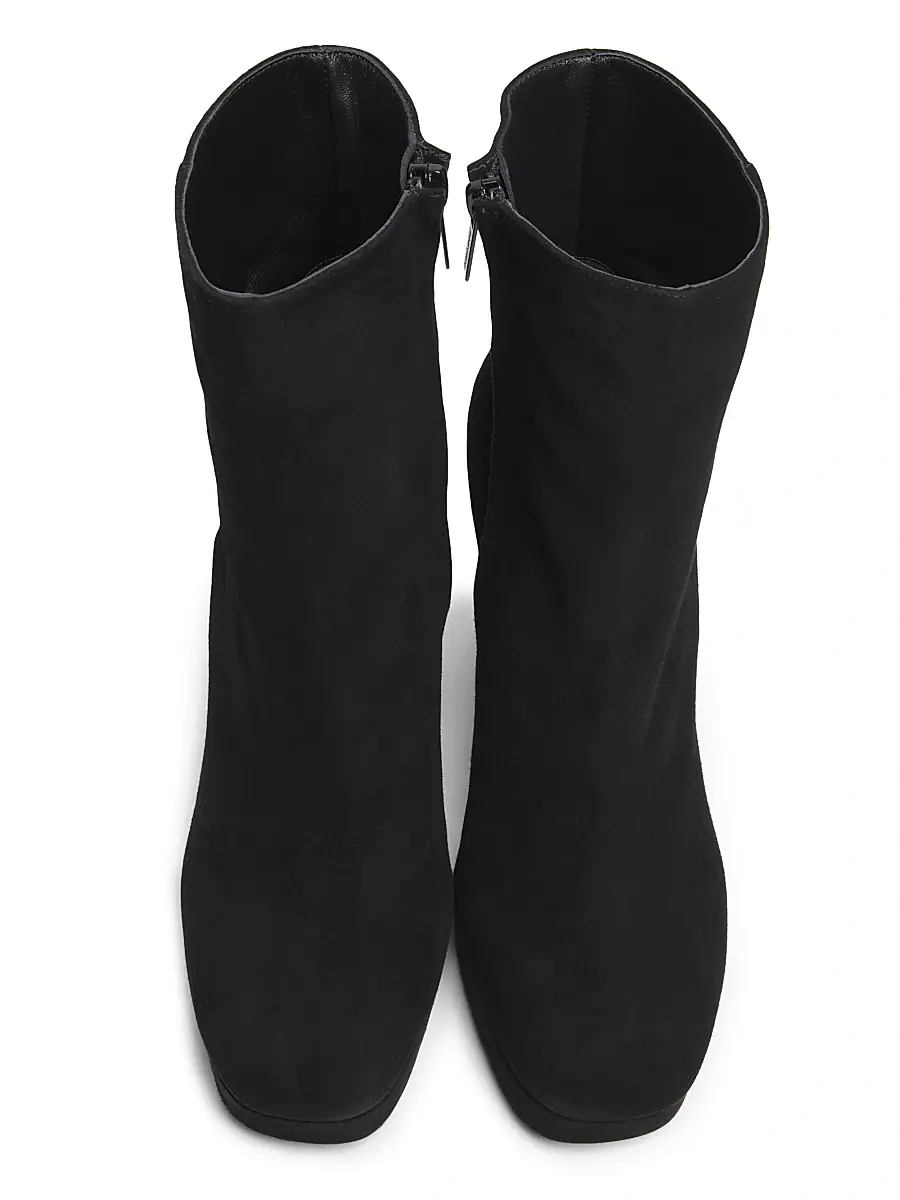 Jimmy Choo Women's Marene 120MM Suede Platform Ankle Boots - Black | Thumbnail 4 Jimmy Choo Women's Marene 120MM Suede Platform Ankle Boots - Black | Thumbnail 4