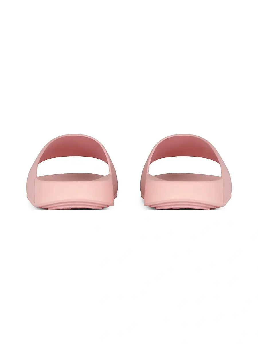 Givenchy Women's Label Flat Mules in Rubber - Blush Pink | Thumbnail 5 Givenchy Women's Label Flat Mules in Rubber - Blush Pink | Thumbnail 5