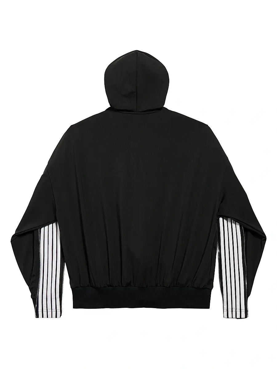 Balenciaga Women's Loop Sports Icon Zipped Zip-Up Hoodie | Thumbnail 2 Balenciaga Women's Loop Sports Icon Zipped Zip-Up Hoodie | Thumbnail 2
