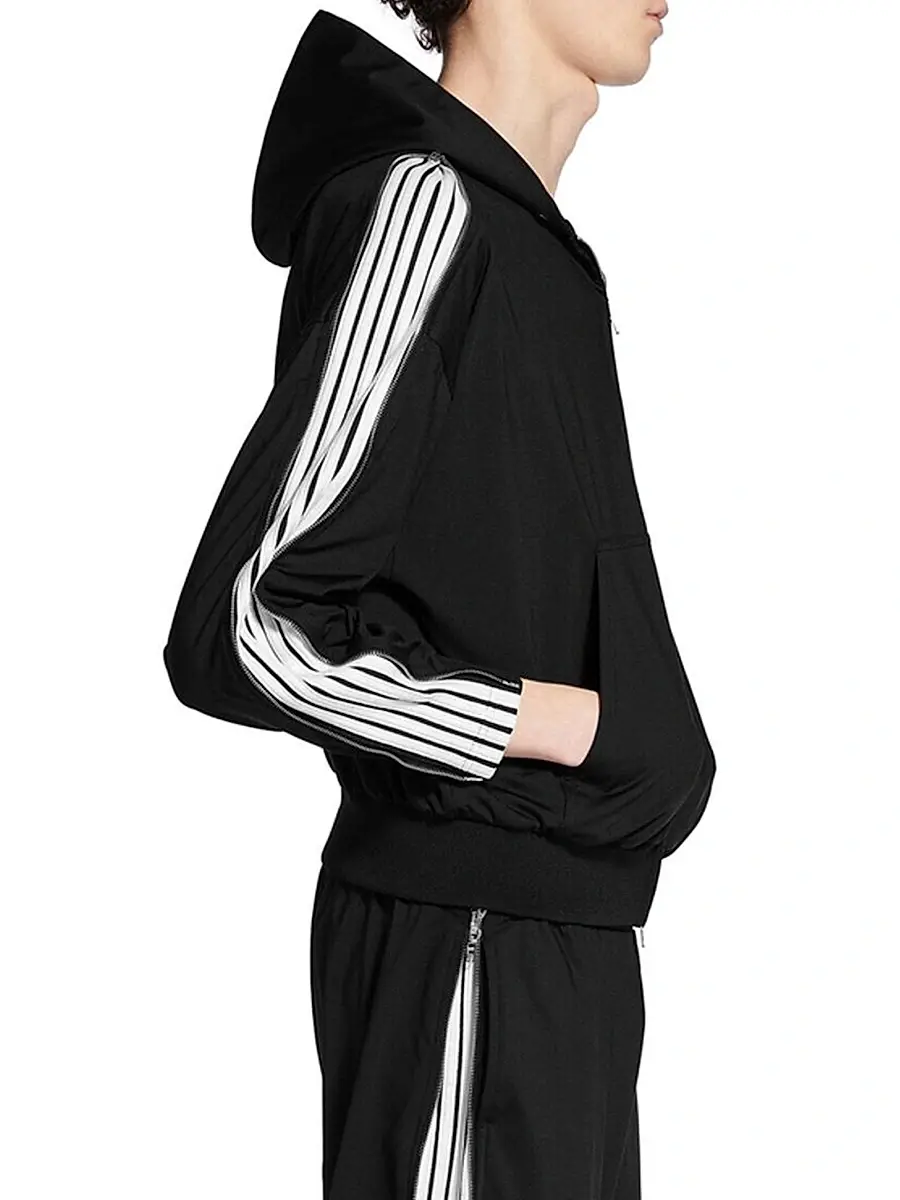 Balenciaga Women's Loop Sports Icon Zipped Zip-Up Hoodie | Thumbnail 5 Balenciaga Women's Loop Sports Icon Zipped Zip-Up Hoodie | Thumbnail 5