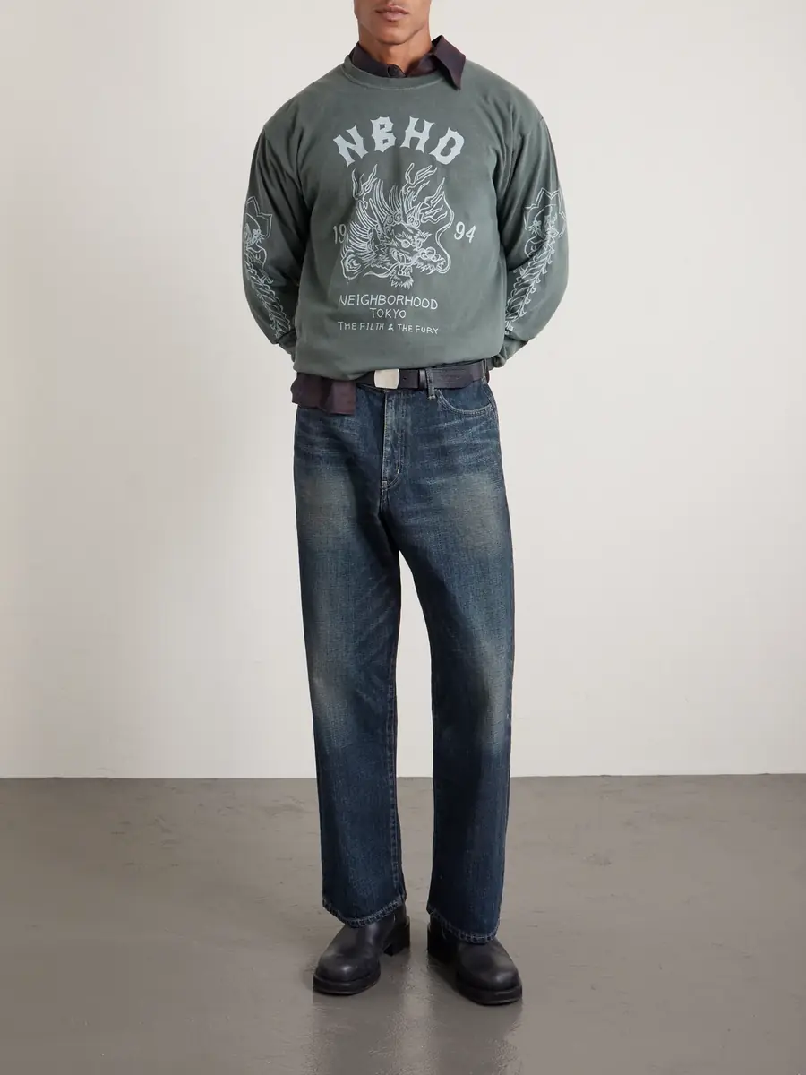 Neighborhood Straight-Leg Selvedge Jeans - Men | Thumbnail 2