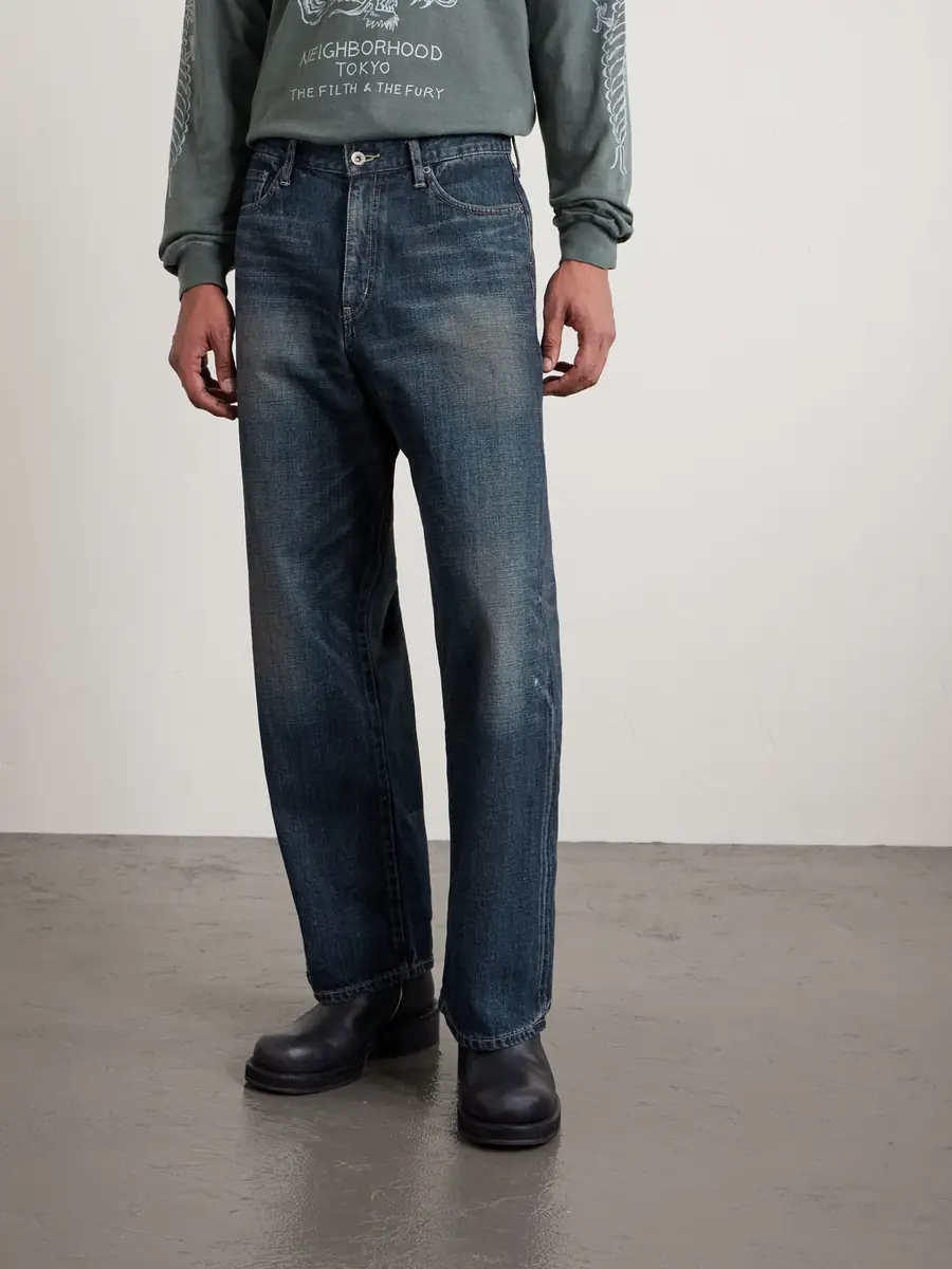 Neighborhood Straight-Leg Selvedge Jeans - Men | Thumbnail 3