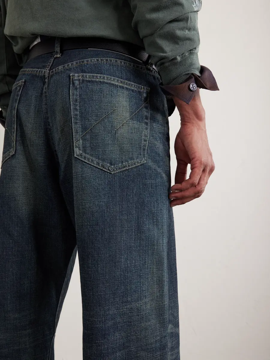Neighborhood Straight-Leg Selvedge Jeans - Men | Thumbnail 6
