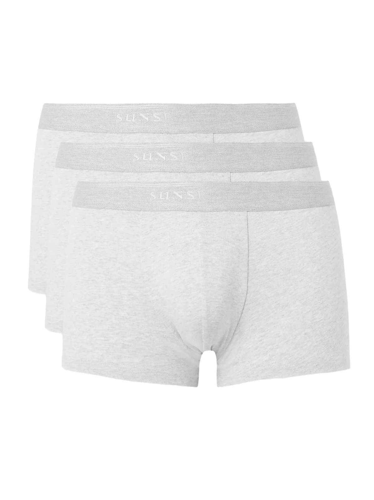 Sunspel Three-Pack Stretch-Cotton Boxer Briefs - Men