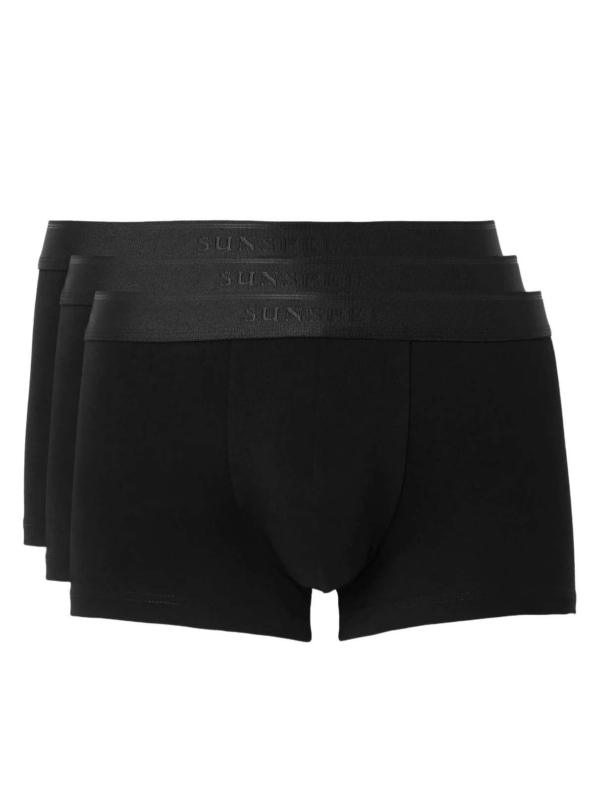 Three-Pack Stretch-Cotton Boxer Briefs - Men