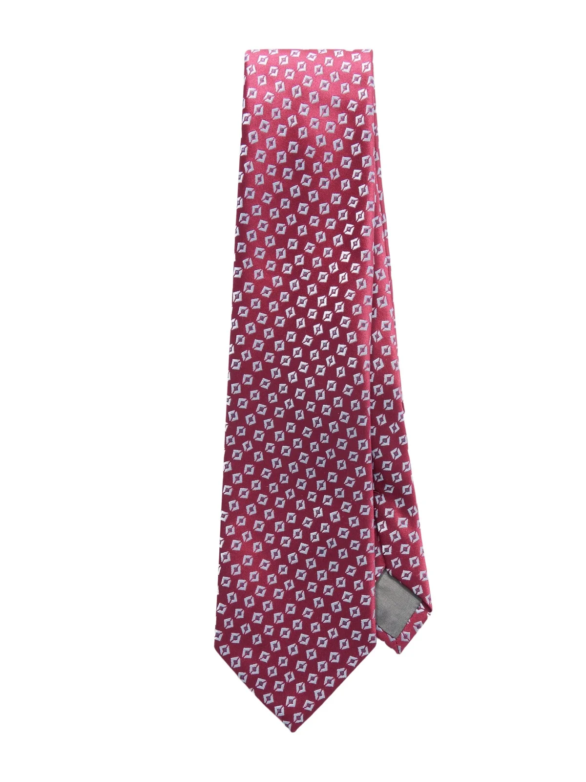 8cm Embroidered Silk Tie - Men 8cm Embroidered Silk Tie - Men